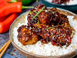 Chicken With Spicy Sauce