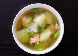 Winter Melon Soup With Chicken ,Pork And Shrimp