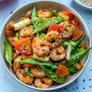 Sauteed Baby Shrimp With Sichuan Chili Sauce