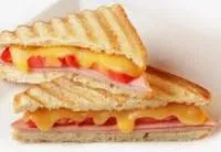 Grilled Cheese With Ham & Tomato