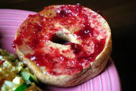 Bagel With Butter & Jelly