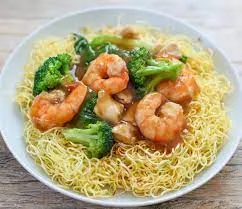 Shrimp Pan Fried Noodle