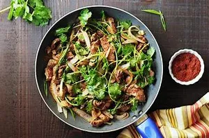 Fried Cumin Veg. Lamb (Gluten-Free)