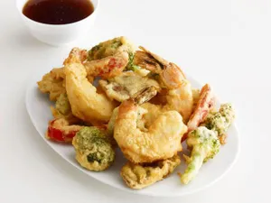 Shrimp and Vegetable Tempura Lunch