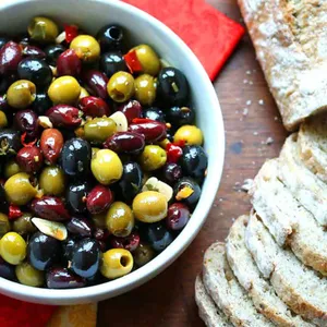 Marinated Olives & Shaved Parmigiano