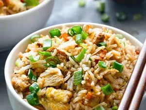 Chicken Fried Rice 鸡炒饭