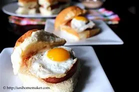 Spam & Fried Egg Sliders (2Pcs)