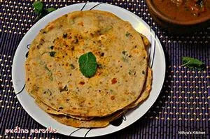 Pudina Paratha