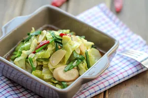 Shanghai Cabbage With White Mushroom