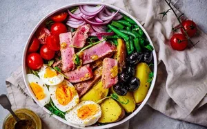 Match Seared Tuna Nicoise Salad