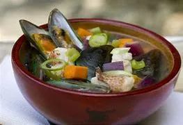 Seafood With Vegetable Soup