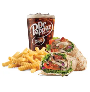 Jalapeño Bacon Ranch Chicken Wrap Meal (S)