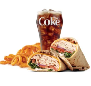 Roast Turkey Ranch & Bacon Wrap Meal (M)