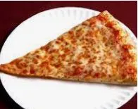 Plain Cheese Pizza Slice