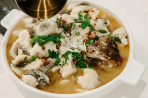 Sliced Fish & Sour Cabbage Soup