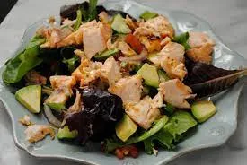 Salmon Mix Green Salad