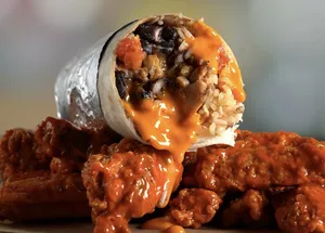 Buffalo Chicken Burrito
