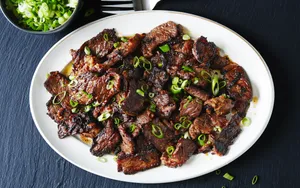 Griddled Cooked Sliced Beef