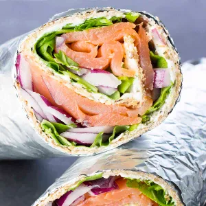 Smoked Salmon Wrap