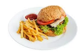 Kid's Grilled Chicken Sandwich With French Fries