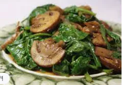 Spinach And Mushroom