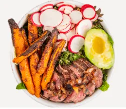 Steak Avocado Ranch Salad