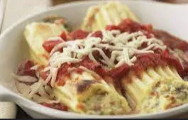 Baked Cheese Manicotti