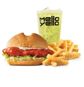 Buffalo Crispy Chicken Sandwich Meal (L)