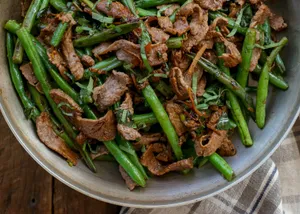 Beef Fillets String Beans