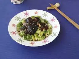 Preserved Eggs w. Cucumbers