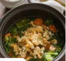 Sizzling Rice Cake Soup With Chicken (Gluten Free)
