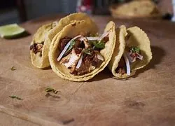 Pollo Adobado Tacos