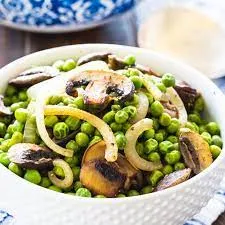 Bi Chi Mushroom with Pea Pot Leaves