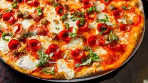 Small Rubirosa Supreme Pizza