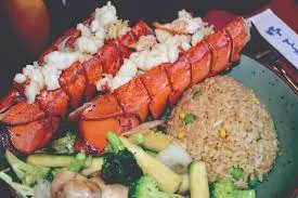 Hibachi Twin Lobster Tails