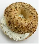 Jumbo Bagel with Cream Cheese