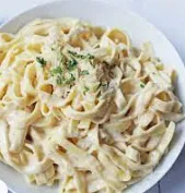 Fettuccine Alfredo with Chicken