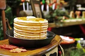 2 + 2 Lumberjack Pancakes