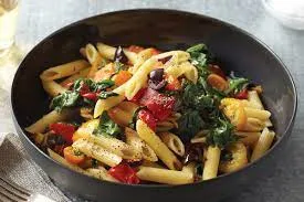 Penne Marinara With Sauteed Veggies Lunch