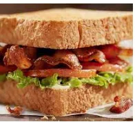 Classic BLT Sandwich with Turkey Bacon