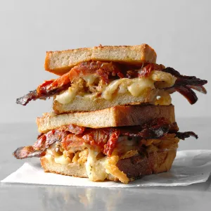 Grilled Bacon & Cheese Sandwich