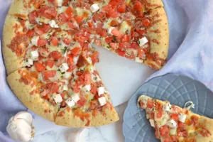 Grandma's Bruschetta Pizza