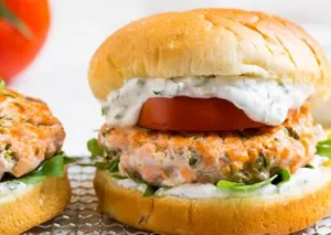 Salmon Burger