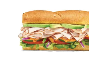 Baja Turkey With Sliced Avocado Footlong Regular Sub