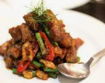 Crispy Pork Belly Prik Khing Specialty