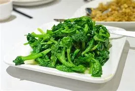 Sauteed Pea Tendrils (gluten-free, vegan)