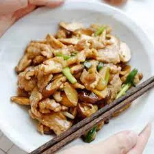 Pork With Chinese Mushroom Entree