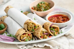 Vegetable Kati Roll