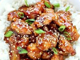 Chicken With Sesame Seeds Lunch Box