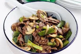 Beef w. Black Bean Sauce